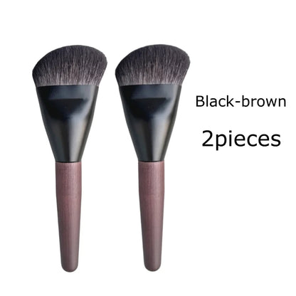 Shaped Sculpting Foundation Brush Contour Goat Hair Multifunctional