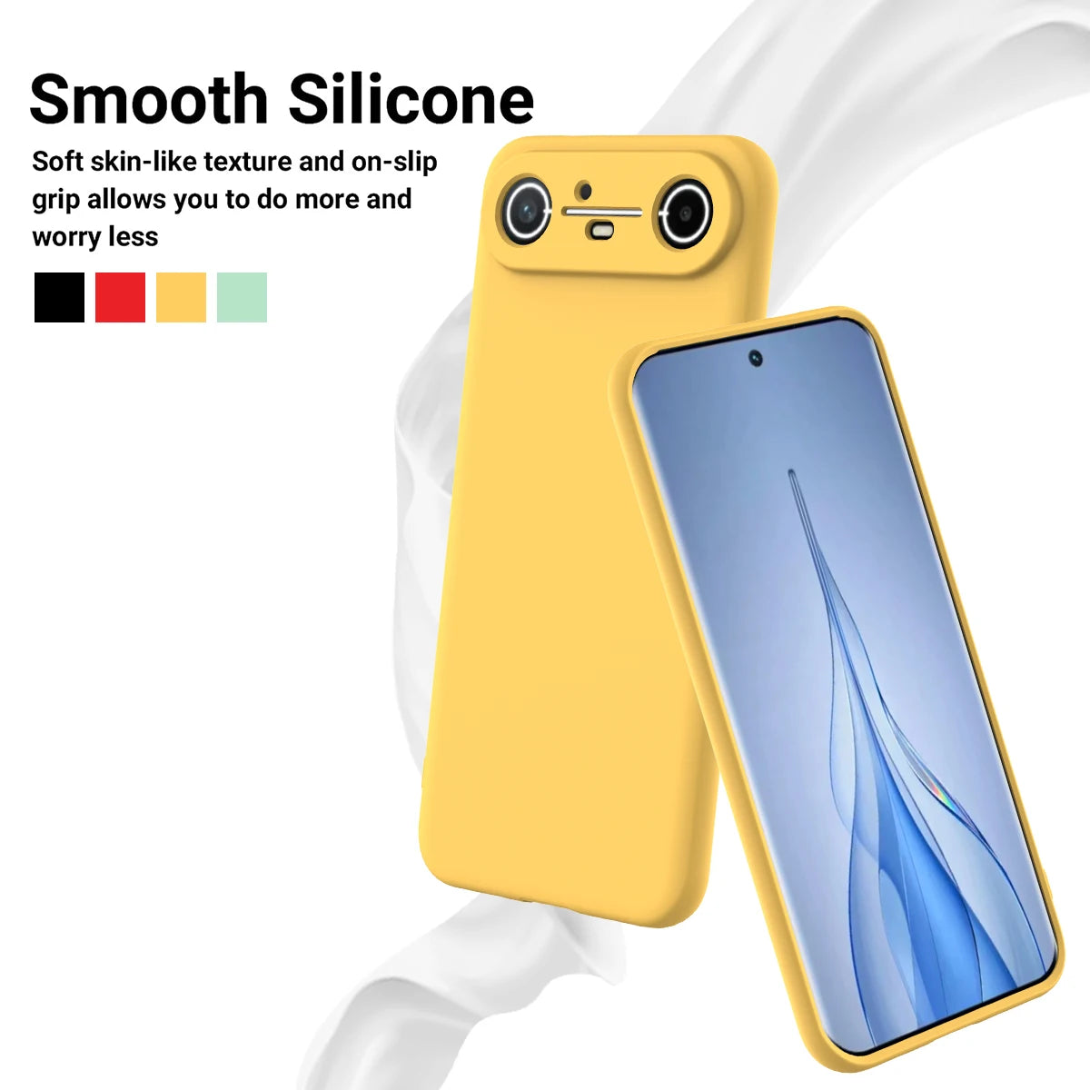 Silicone Case For Tecno Pova Slim 5G Spark Slim 4G Lanyard Case Skin-feel Ultra-thin Soft Anti-fall Cover For Tecno Spark Slim