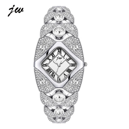 Diamond Inlaid Light Luxury Bracelet Waterproof Quartz Clock Watches