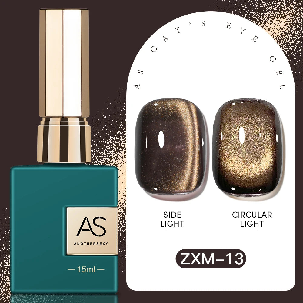 30 Color Star River Cat Eye Gel Nails Polish 1pcs 15ml Magnetic Gel