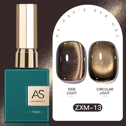 30 Color Star River Cat Eye Gel Nails Polish 1pcs 15ml Magnetic Gel