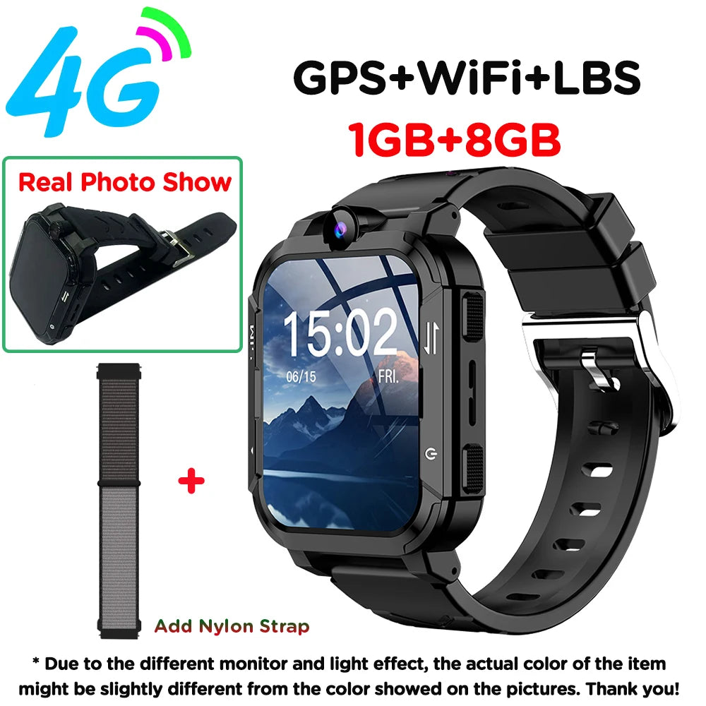 Smart Watch Kids GPS WiFi Tracking Location Video Call SOS APP Download Monitor