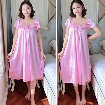 Silk Short Sleeve Pyjama