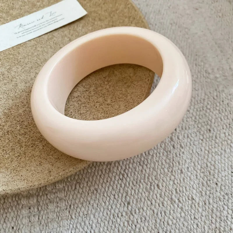 Geometric Irregular Chunky Wide Bracelet