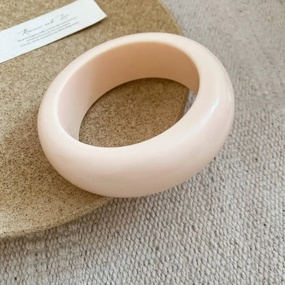 Geometric Irregular Chunky Wide Bracelet