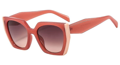 Luxury Cat Eye Polygon Elegant Sunglasses