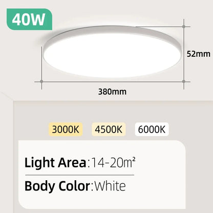 Led Ceiling Lamp Ultra Thin Panel Led Light