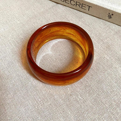 Geometric Irregular Chunky Wide Bracelet