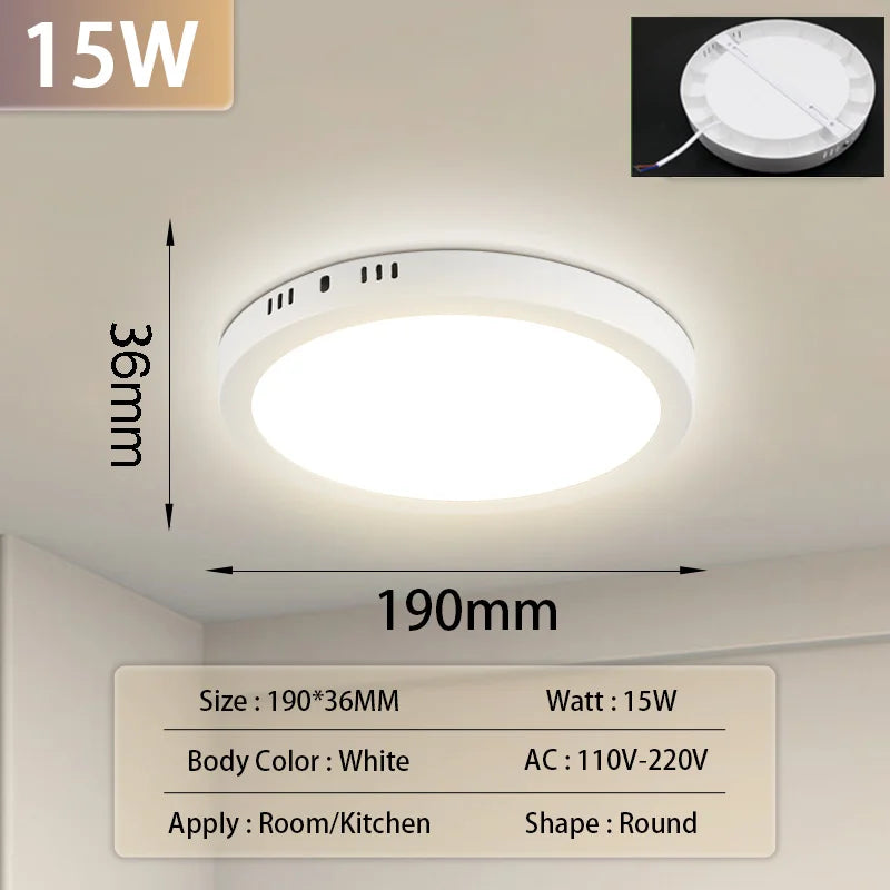Led Ceiling Lamp Ultra Thin Panel Led Light