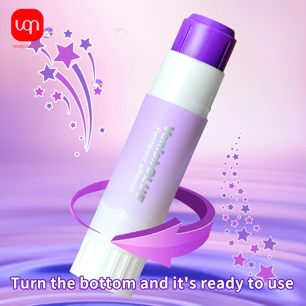21g Disappearing Purple Solid Glue Stick PVA for Student Stationery