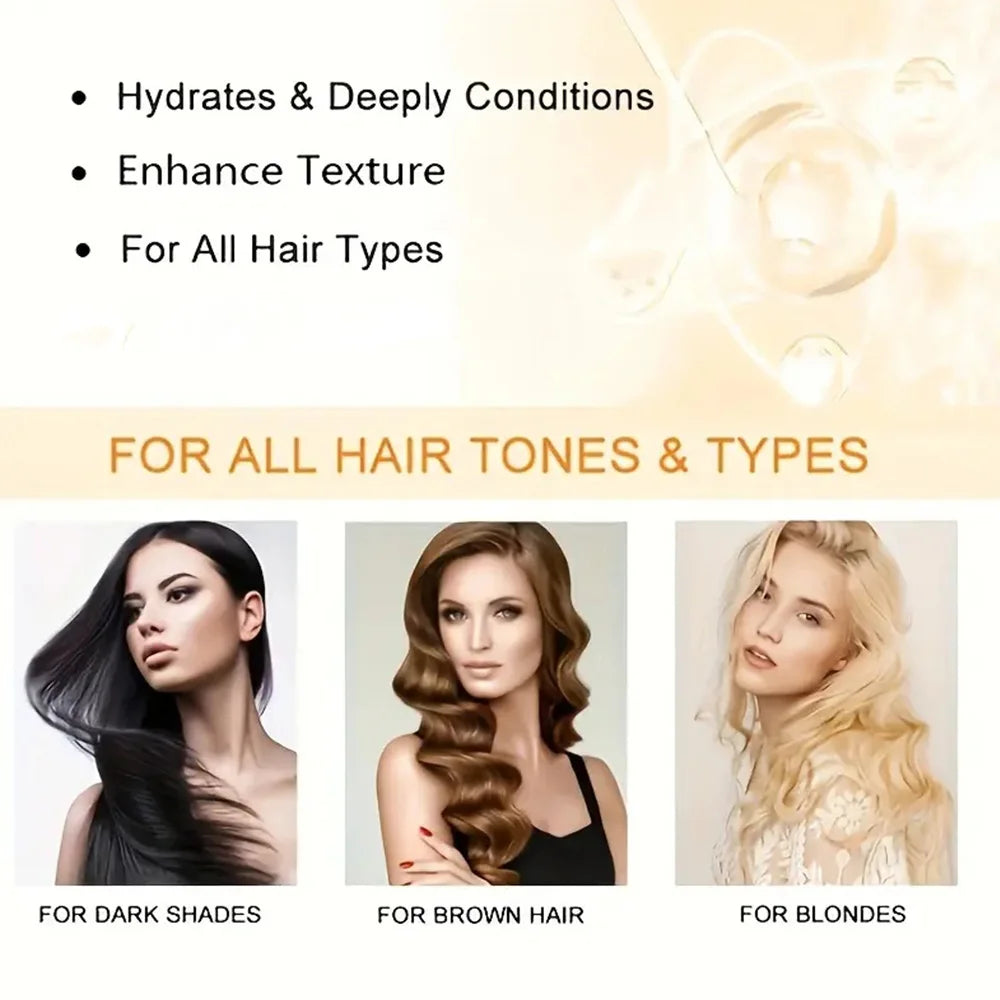 Keratin Hair Mask Moisturizer Conditioner Soft Smooth Frizz Damaged Hair