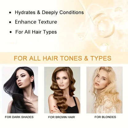Keratin Hair Mask Moisturizer Conditioner Soft Smooth Frizz Damaged Hair