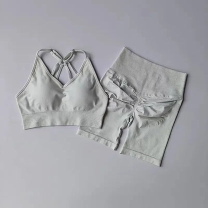 High Waist Sports Suits Fitness Sets Lingerie