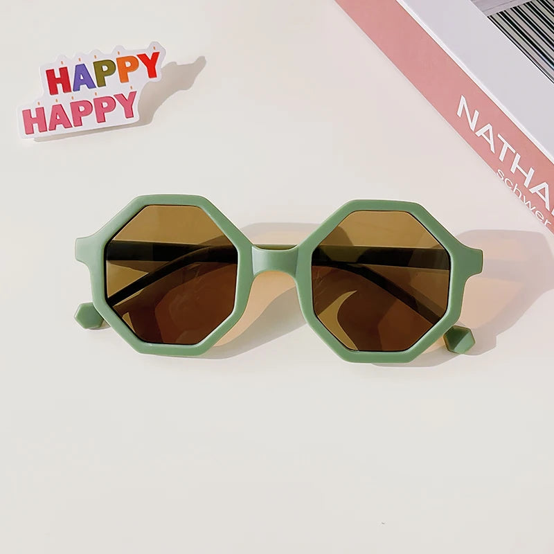 Frosted Round Outdoor Sun Protection Sunglasses