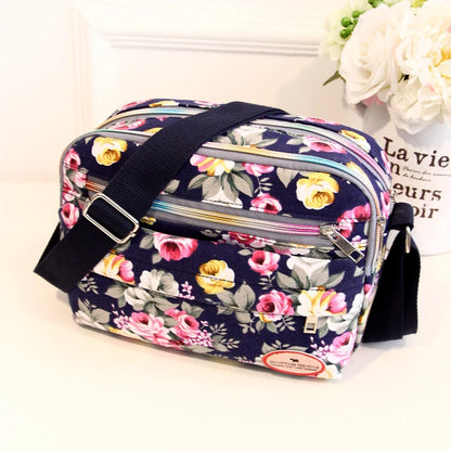 Multiple Pockets Shoulder Bags Canvas Messenger Bags