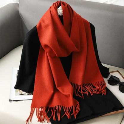 Scarf Warm Thicken Cashmere Shawl Scarves