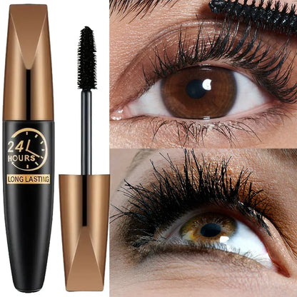 5D Eye Black Mascara Waterproof Lengthens Eyelashes