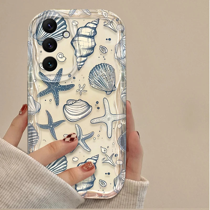 Samsung Galaxy Colorful Marine Organism Cover