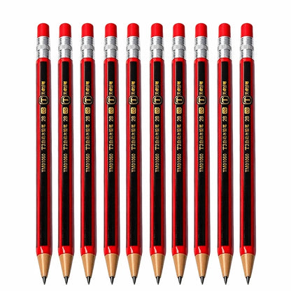 Mechanical Pencils Set 2B 2.0mm Automatic Student Drawing Pencil