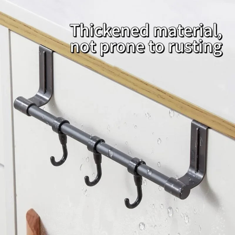 No Drill Hanging Towel Rack for Kitchen