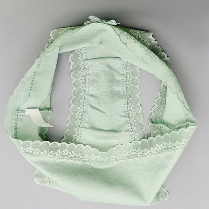 5 PCS Pantie Sexy Lace Cotton Briefs Lingerie