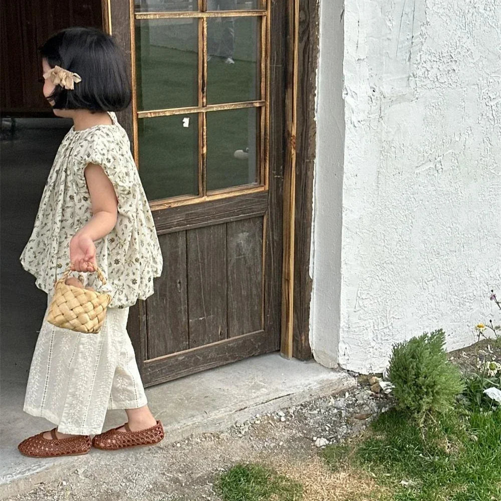 2-7-year-old Summer Wide Leg Pants