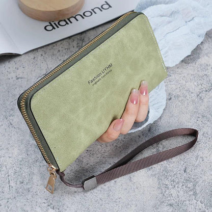 Long Korean handbag multi-function card wallet