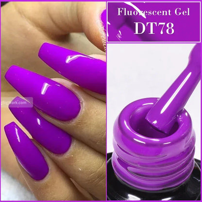7ml Red Series Gel Nail Polish Glitter