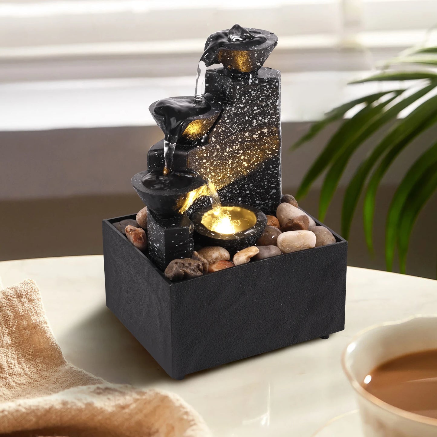 Tabletop Waterfall Home Decoration