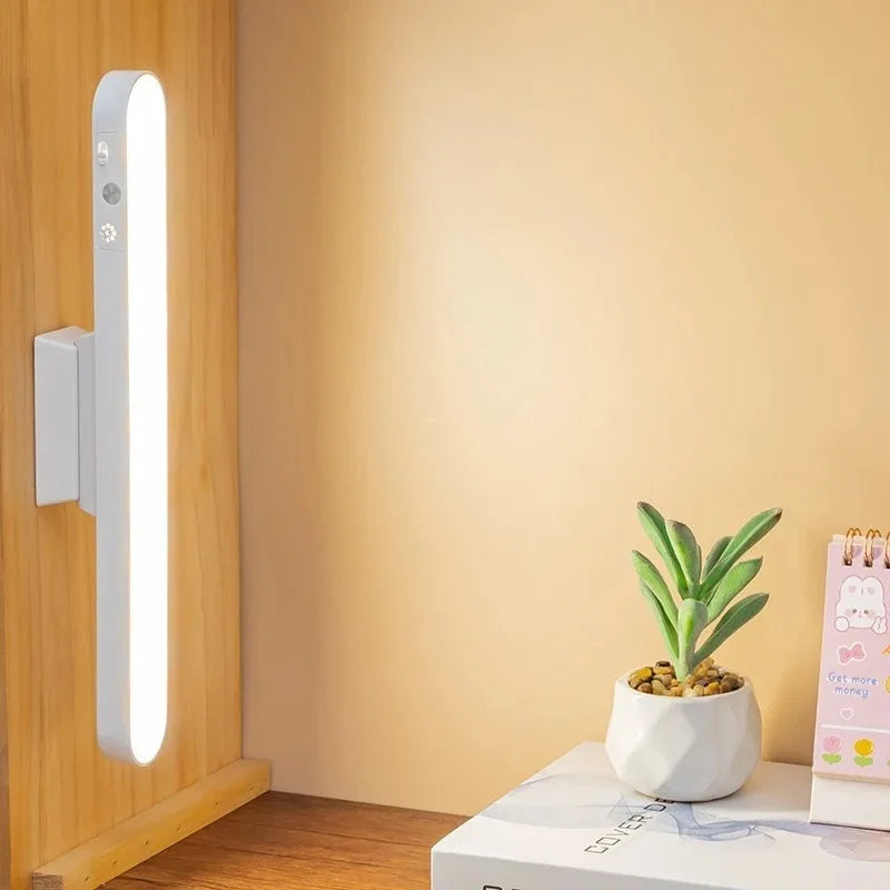 Magnetic LED Desk Lamp USB Rechargeable Clamp Light
