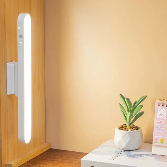 Magnetic LED Desk Lamp USB Rechargeable Clamp Light