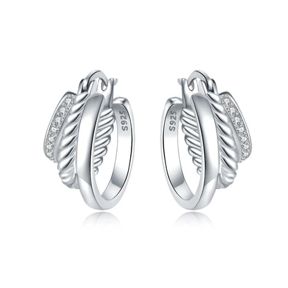 DANA 925 Sterling Multi-layer Hoop Earrings