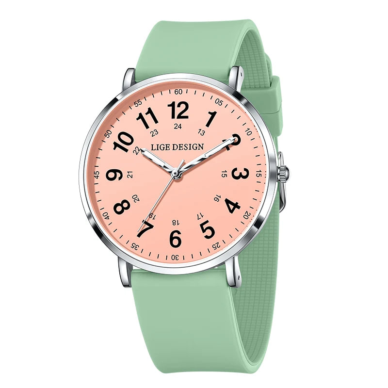 Candy Silicone Luminous Quartz watches