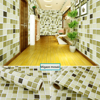 Red Brick Waterproof Wall Wallpaper Decoration