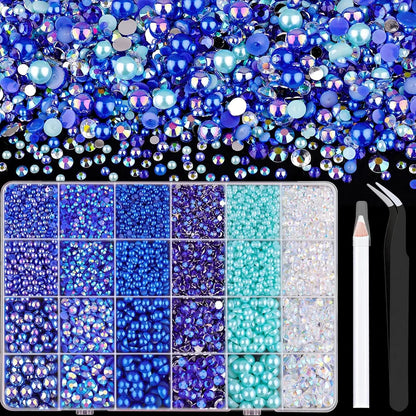 12000Pcs Resin Jelly Rhinestones Multicolor Nail Art