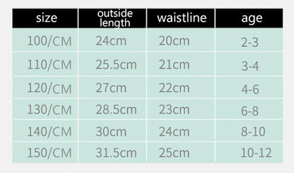 Candy Color Solid Color Girls Safety Shorts
