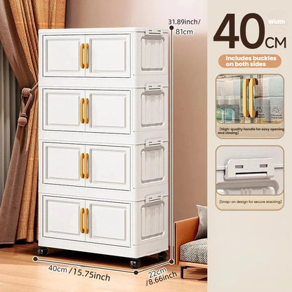 Double-door living room storage cabinet