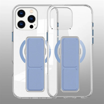 Luxury Folding Wristband Stand Magnetic Phone Case For iPhone Protective Back Cover