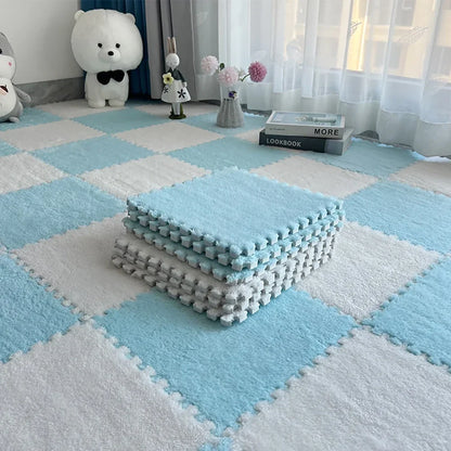 Soft Plush Children's Mat Babe Toys Eva Foam Puzzle Carpet