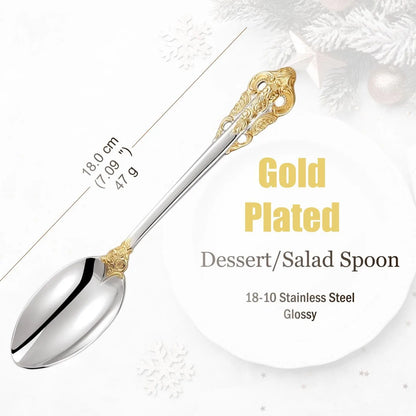 Stainless Steel Silver Flatware Set