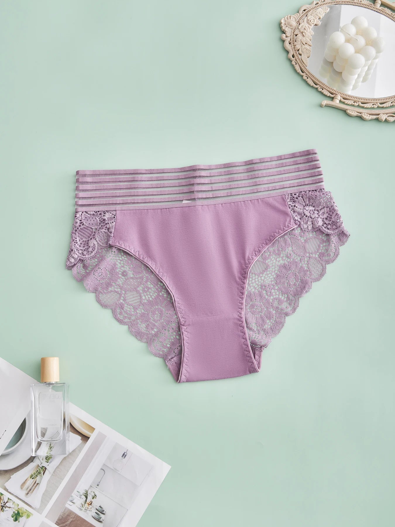 S-4XL plus size 3PCS sexy lace Lingerie
