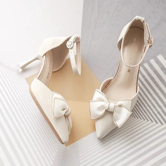 Pointed Toe Butterfly Elegant shoes