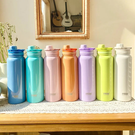 TYESO Thermos Flask Water Tumbler Bottle