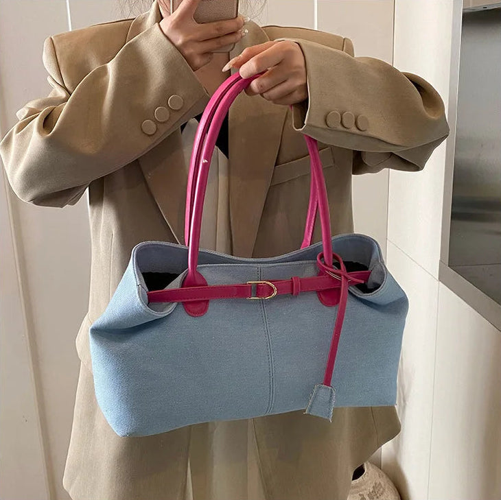 Large Capacity Single Armpit Shoulder Bag