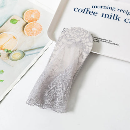 Cotton Lace Transparent Thin Short Socks