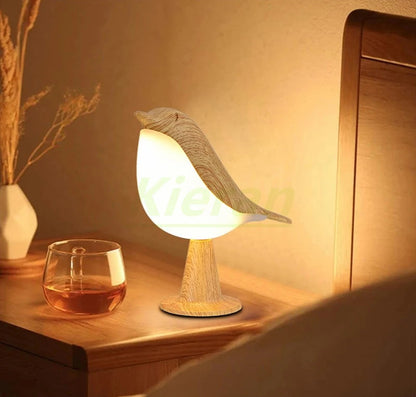 Nordic Modern Magpie Led Desk Light Bedroom Study Bedside Lamp