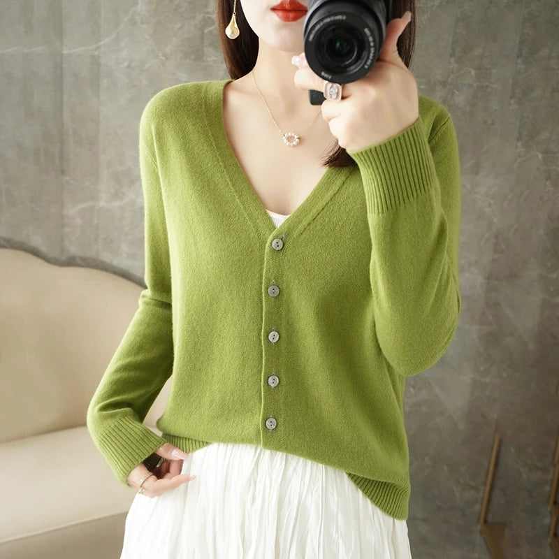 V-Neck Wind Loose Sweater