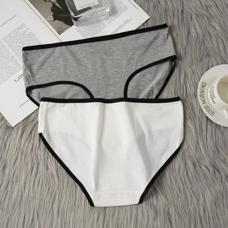 3PCS Cotton High-stretch Underwear Lingerie