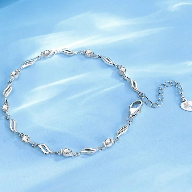 Irregular Bangle Chunky Waterdrop Open Bracelet
