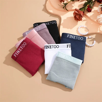 4PCS/Set Cotton Panties High Elastic Underwear Cotton Lingerie